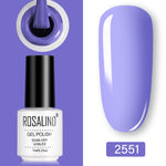 ROSALIND Gel Polish Set Top-Base coat/Semi Permanent Primer(a)