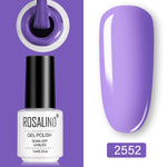 ROSALIND Gel Polish Set Top-Base coat/Semi Permanent Primer(a)
