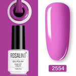 ROSALIND Gel Polish Set Top-Base coat/Semi Permanent Primer(a)