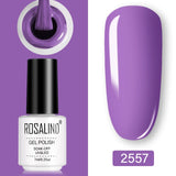 ROSALIND Gel Polish Set Top-Base coat/Semi Permanent Primer(a)