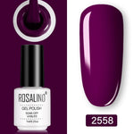 ROSALIND Gel Polish Set Top-Base coat/Semi Permanent Primer(a)