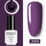 ROSALIND Gel Polish Set Top-Base coat/Semi Permanent Primer(a)