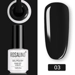 ROSALIND Gel Polish Set Top-Base coat/Semi Permanent Primer(a)