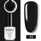 ROSALIND Gel Polish Set Top-Base coat/Semi Permanent Primer(a)