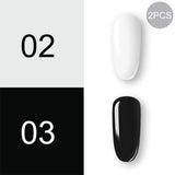 ROSALIND Gel Polish Set Top-Base coat/Semi Permanent Primer(a)