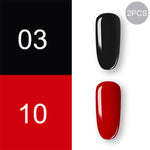ROSALIND Gel Polish Set Top-Base coat/Semi Permanent Primer(a)