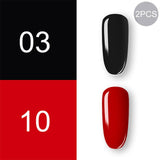 ROSALIND Gel Polish Set Top-Base coat/Semi Permanent Primer(a)