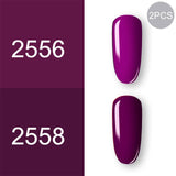 ROSALIND Gel Polish Set Top-Base coat/Semi Permanent Primer(a)