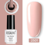ROSALIND Gel Polish Set Top-Base coat/Semi Permanent Primer(a)