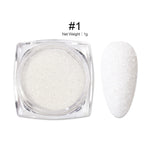 LILYCUTE 1 Box Sugar Nail Glitter Powder