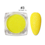 LILYCUTE 1 Box Sugar Nail Glitter Powder