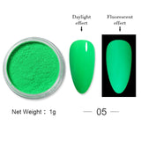 LILYCUTE 1 Box Sugar Nail Glitter Powder