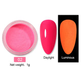 LILYCUTE 1 Box Sugar Nail Glitter Powder