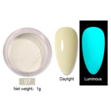 LILYCUTE 1 Box Sugar Nail Glitter Powder