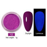 LILYCUTE 1 Box Sugar Nail Glitter Powder