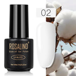ROSALIND Gel Polish Set Top-Base Coat/Semi Permanent Primer(b)