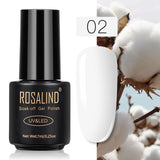 ROSALIND Gel Polish Set Top-Base Coat/Semi Permanent Primer(b)