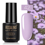 ROSALIND Gel Polish Set Top-Base Coat/Semi Permanent Primer(b)