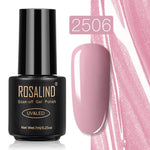 ROSALIND Gel Polish Set Top-Base Coat/Semi Permanent Primer(b)