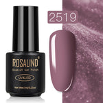 ROSALIND Gel Polish Set Top-Base Coat/Semi Permanent Primer(b)