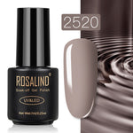 ROSALIND Gel Polish Set Top-Base Coat/Semi Permanent Primer(b)