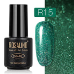 ROSALIND Gel Polish Set Top-Base Coat/Semi Permanent Primer(b)