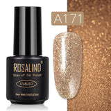 ROSALIND Gel Polish Set Top-Base Coat/Semi Permanent Primer(b)
