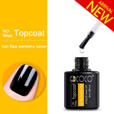 GDCOCO Gel Nail Polish Primer/Top-Base Coat/Color Gel/Reinforce Gel