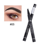 LULAA Waterproof Eyebrow Pen  4 Fork Tip
