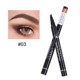LULAA Waterproof Eyebrow Pen  4 Fork Tip