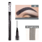 LULAA Waterproof Eyebrow Pen  4 Fork Tip