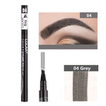 LULAA Waterproof Eyebrow Pen  4 Fork Tip
