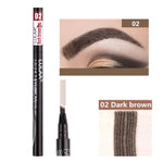 LULAA Waterproof Eyebrow Pen  4 Fork Tip